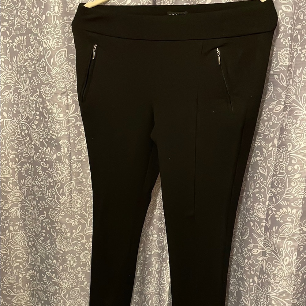 Soho Black Straight Leg Pants